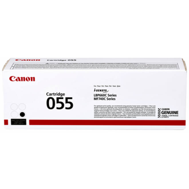 Tonercartridge Canon 055 zwart