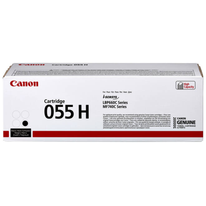Tonercartridge Canon 055H zwart