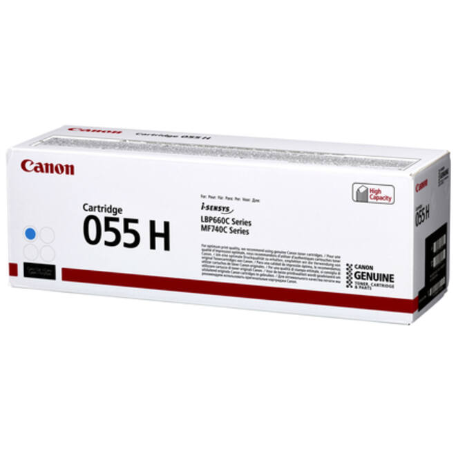 Tonercartridge Canon 055H blauw