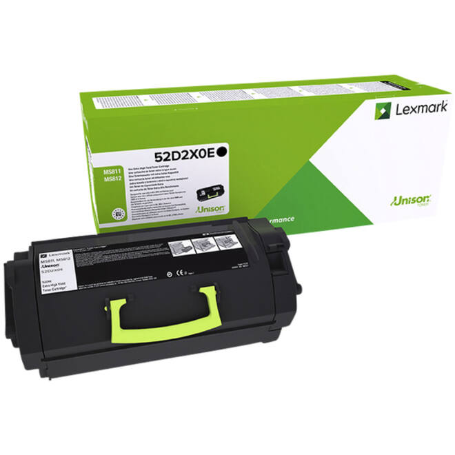 Tonercartridge Lexmark 52D2XOE prebate zwart