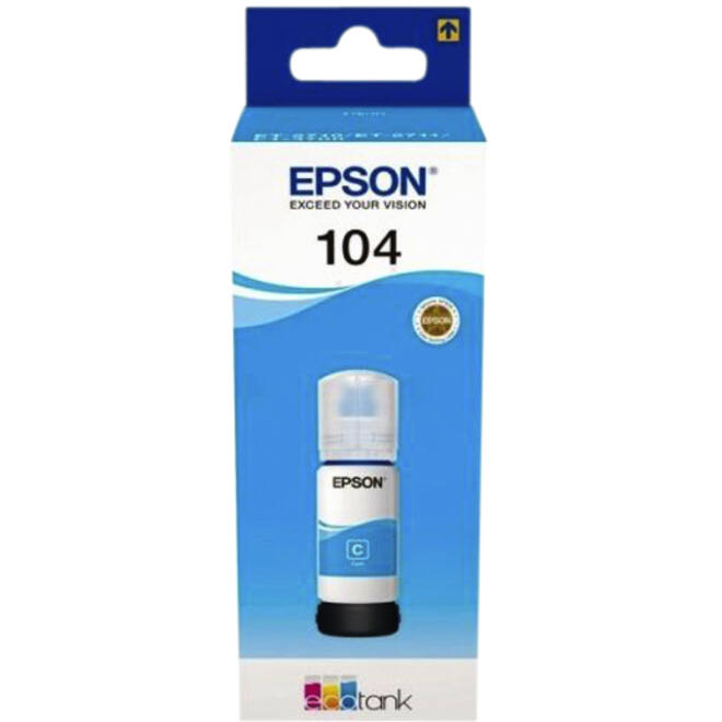 Navulinkt Epson 104 T00P240 blauw