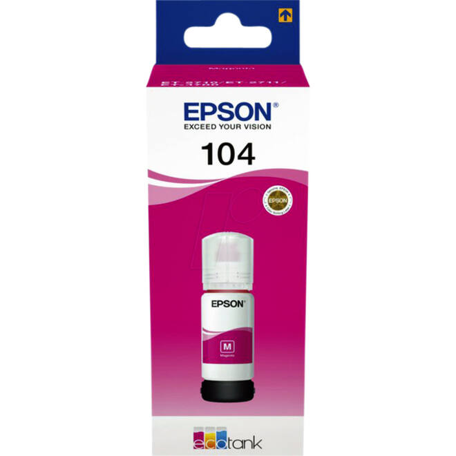 Navulinkt Epson 104 T00P340 rood