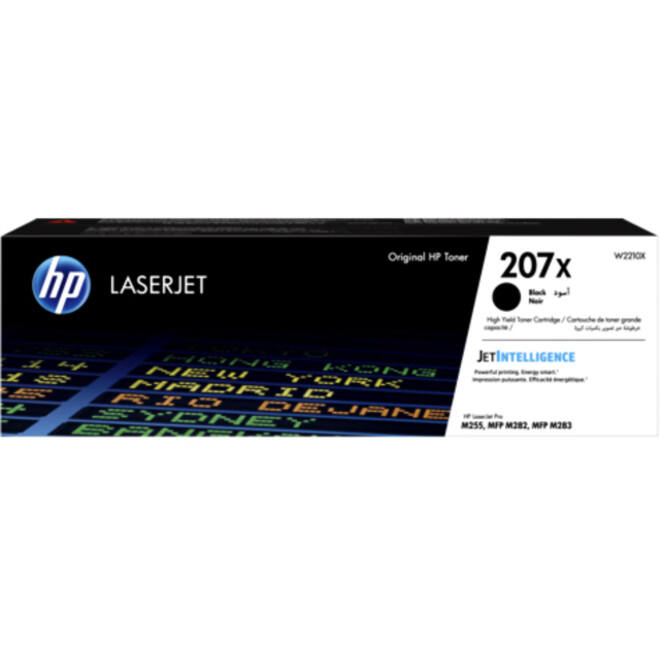 Tonercartridge HP W2210X 207X zwart