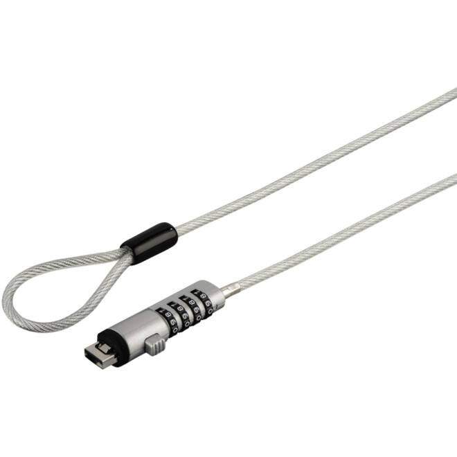 Notebookslot Hama USB beveiliging met cijferslot