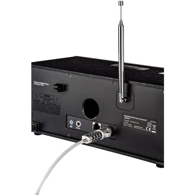 Notebookslot Hama USB beveiliging met cijferslot