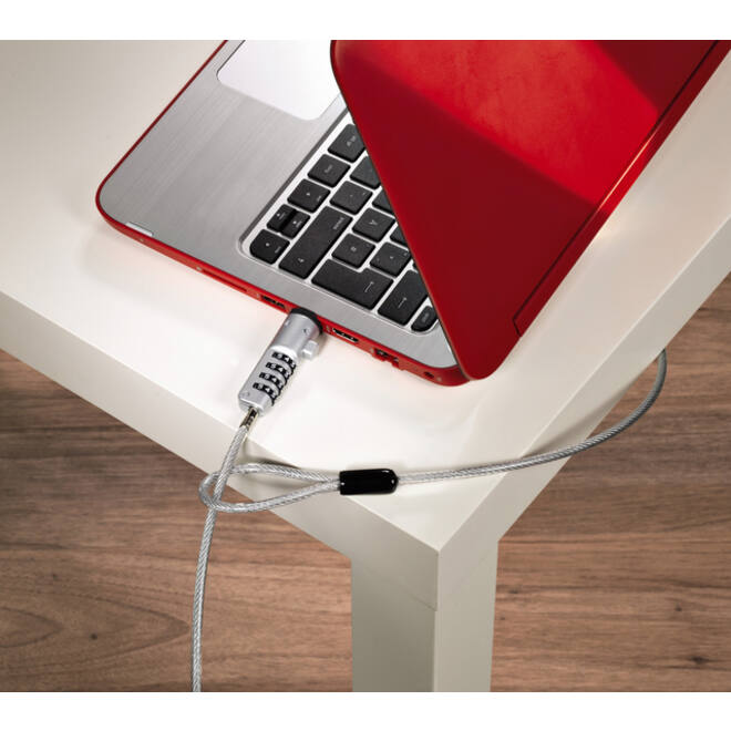 Notebookslot Hama USB beveiliging met cijferslot