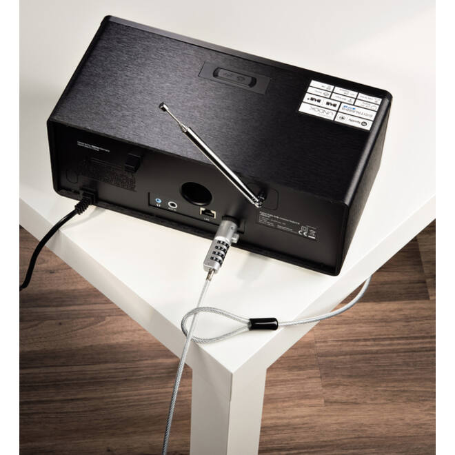 Notebookslot Hama USB beveiliging met cijferslot
