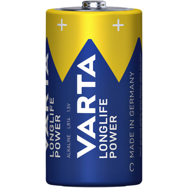 Batterij Varta Longlife Power 2xC
