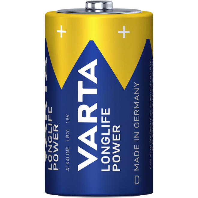 Batterij Varta Longlife Power 2xD