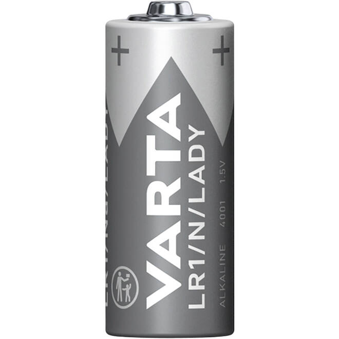 Batterij Varta LR1/N/Lady alkaline blister à 2stuk