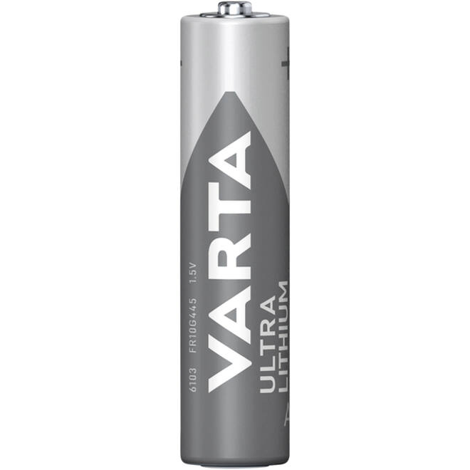 Batterij Varta Ultra lithium 4xAAA