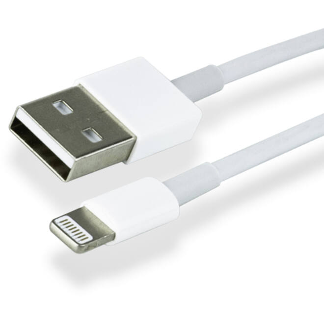 Kabel Green Mouse USB Lightning-A 1 meter wit