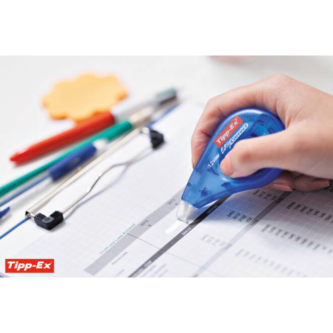 Correctieroller Tipp-ex easy zijwaarts 4.2mmx12m doos à 15+5 gratis