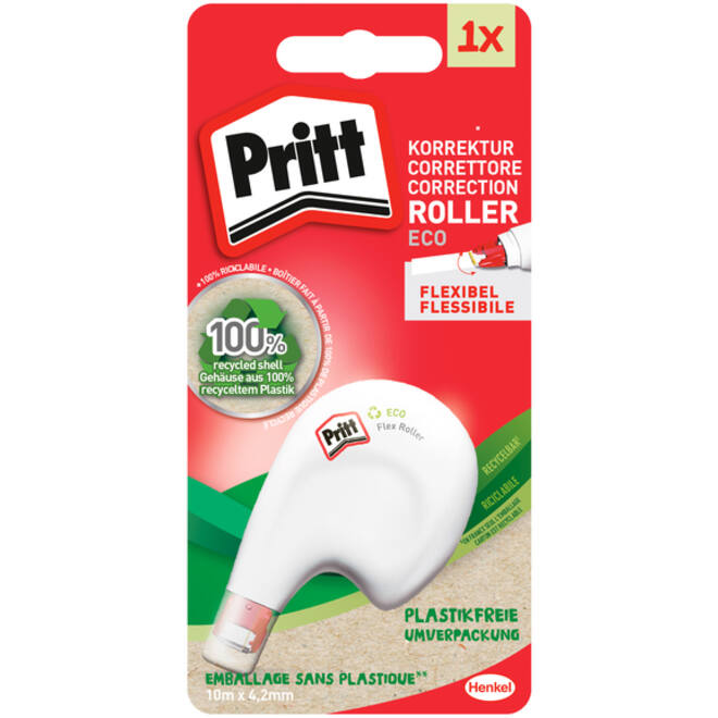 Correctieroller Pritt 4.2mmx10m eco flex op blister