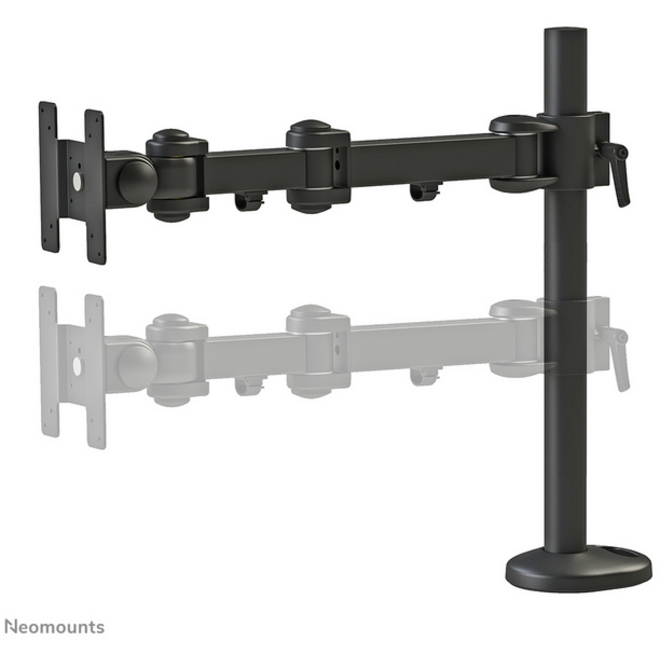 Monitorarm Neomounts D960G 10-30" doorvoer zwart