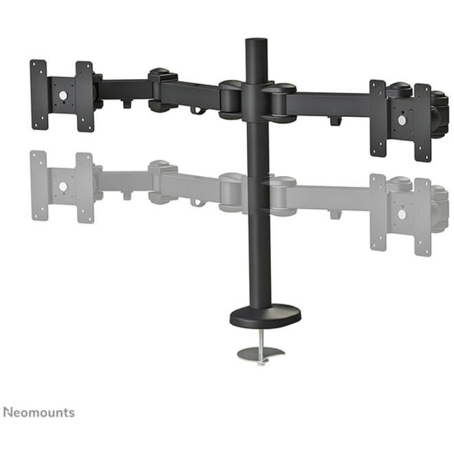 Monitorarm Neomounts D960DG doorvoerklem zwart