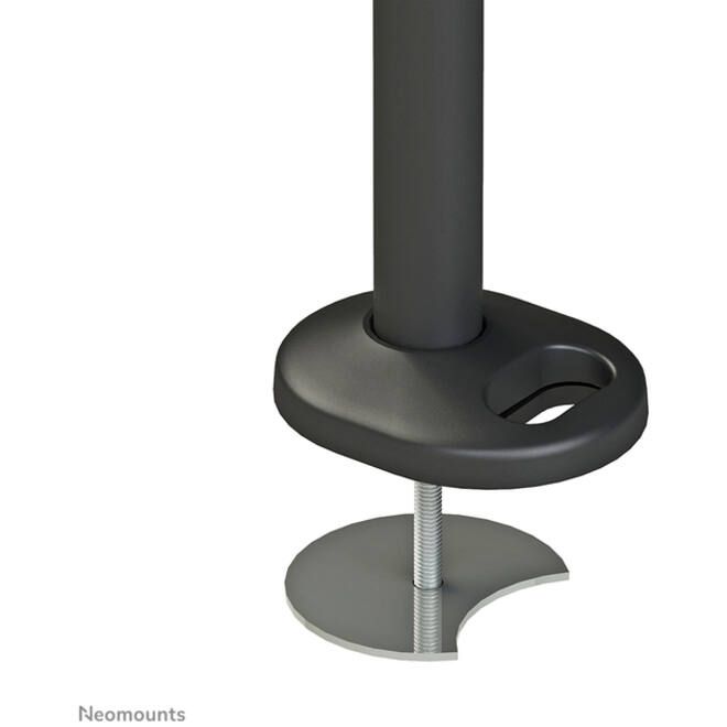 Monitorarm Neomounts D960DG doorvoerklem zwart
