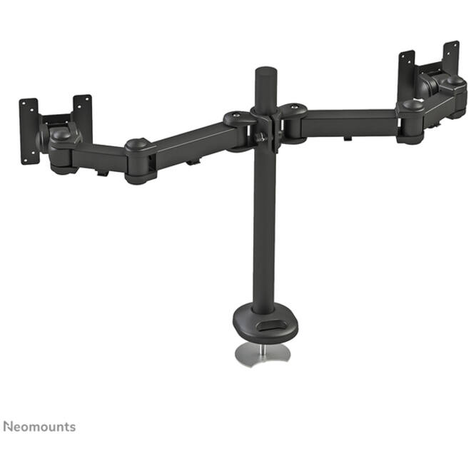 Monitorarm Neomounts D960DG doorvoerklem zwart