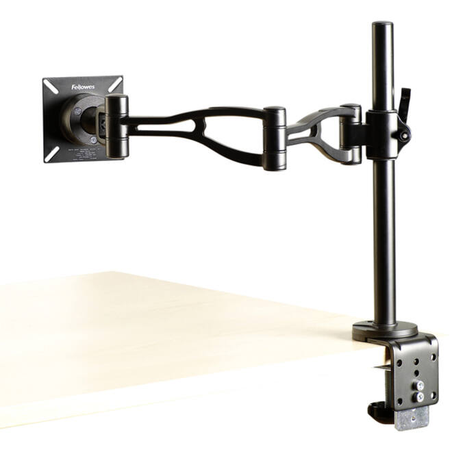 Monitorarm Fellowes Vista enkel zwart