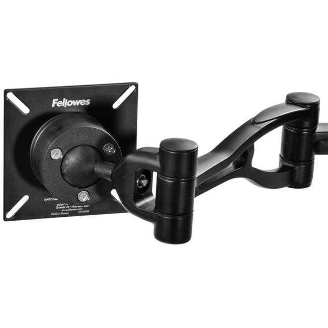 Monitorarm Fellowes Vista dubbel zwart