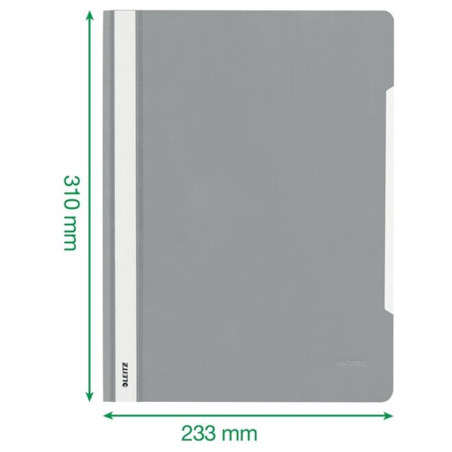 Snelhechter Leitz Standaard A4 gerecycled PP blauw