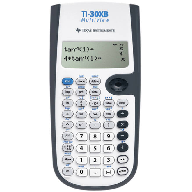 Rekenmachine TI-30XB multiview