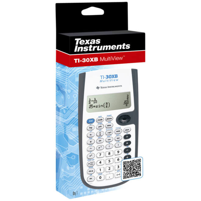 Rekenmachine TI-30XB multiview