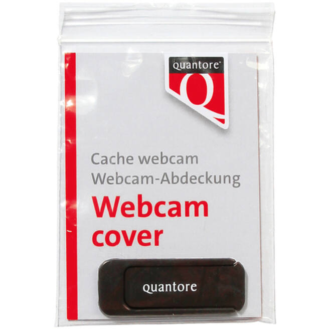 Webcamcover Quantore zwart