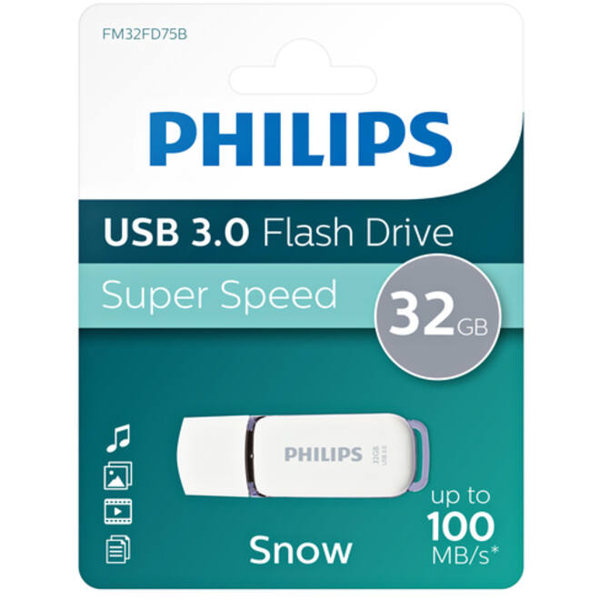 USB-stick 3.0 Philips Snow Edition Shadow Grey 32GB