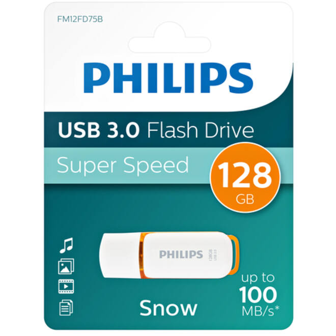 USB-stick 3.0 Philips Snow Edition Sunrise Orange 128GB