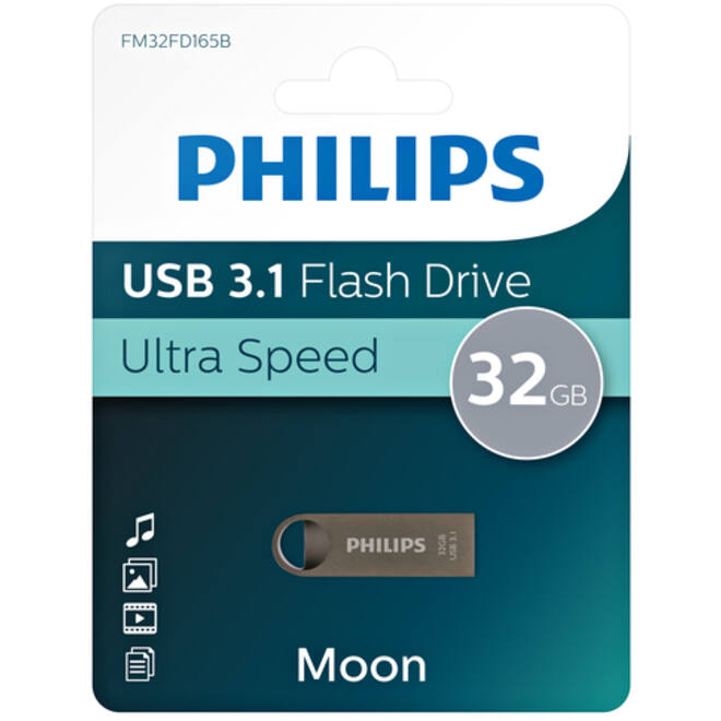 USB-stick 3.1 Philips Moon Space Grey 32GB
