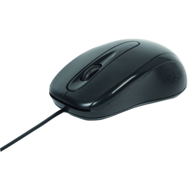 Muis Quantore optisch USB zwart