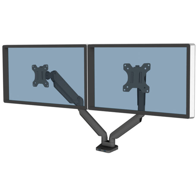 Monitorarm Fellowes Platinum Series dubbel horizontaal