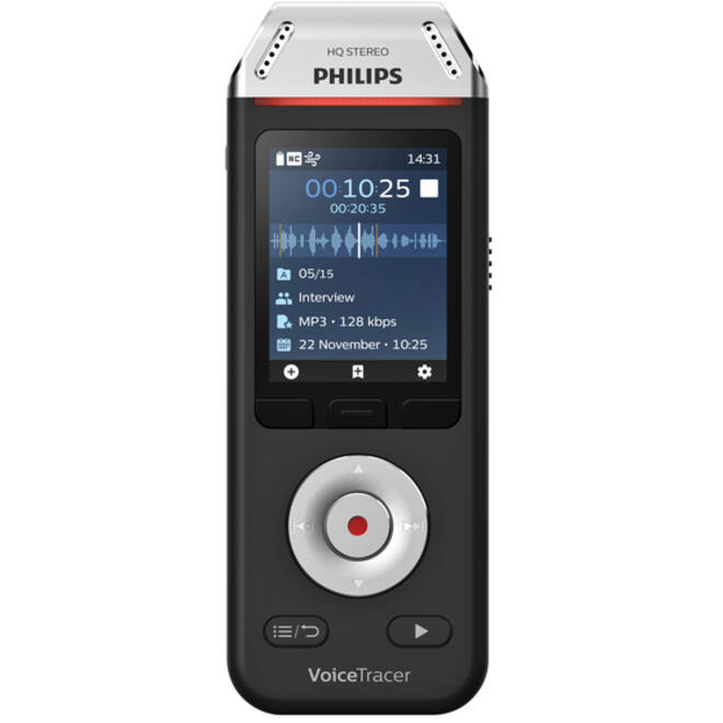Digital voice recorder Philips DVT 2110 voor interviews