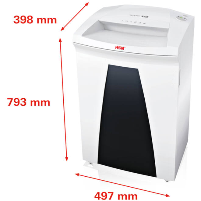 Papiervernietiger HSM Securio B32 stroken 3.9mm