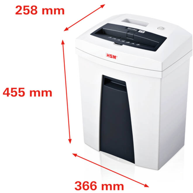 Papiervernietiger HSM Securio C16 stroken 3.9mm