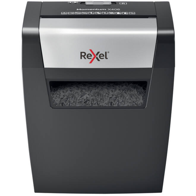 Papiervernietiger Rexel Momentum X406 snippers 4x28mm