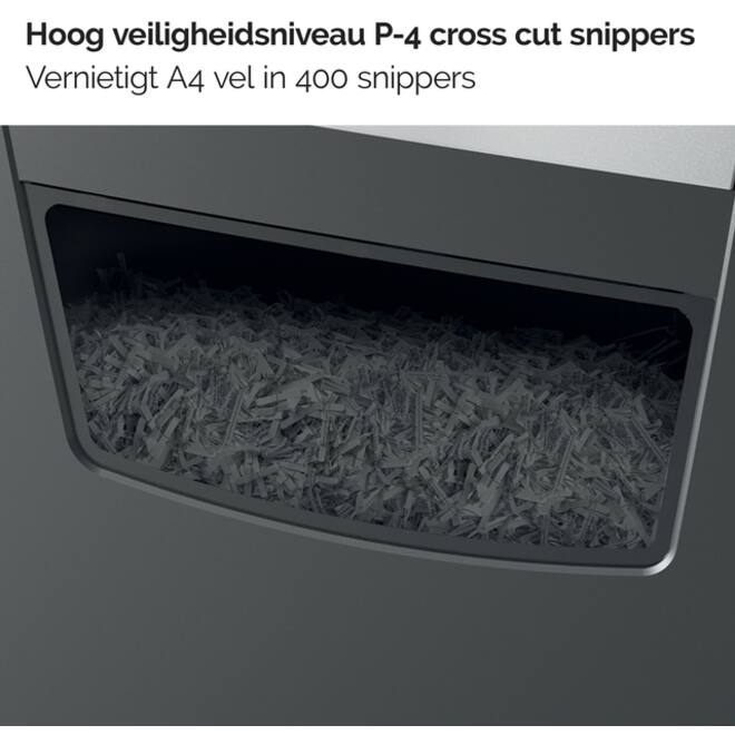 Papiervernietiger Rexel Momentum X410 snippers 4x28mm