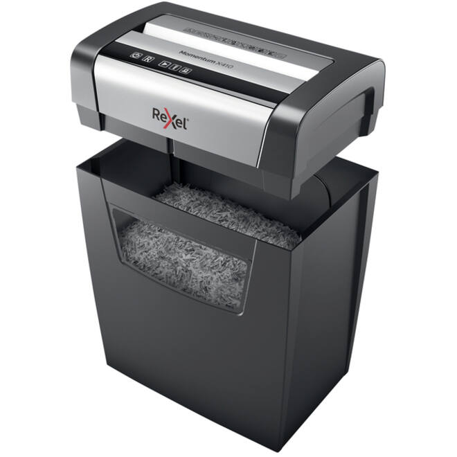 Papiervernietiger Rexel Momentum X410 snippers 4x28mm