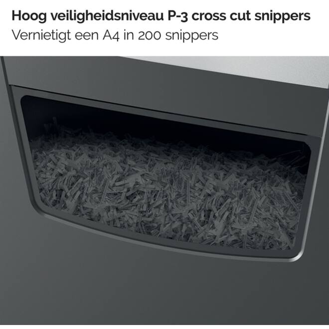 Papiervernietiger Rexel Momentum X312 snippers 5x42mm
