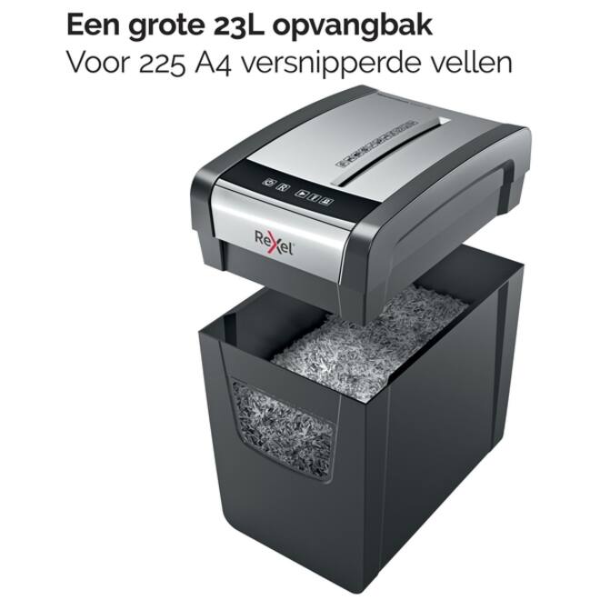 Papiervernietiger Rexel Momentum X410-SL snippers 4x28mm