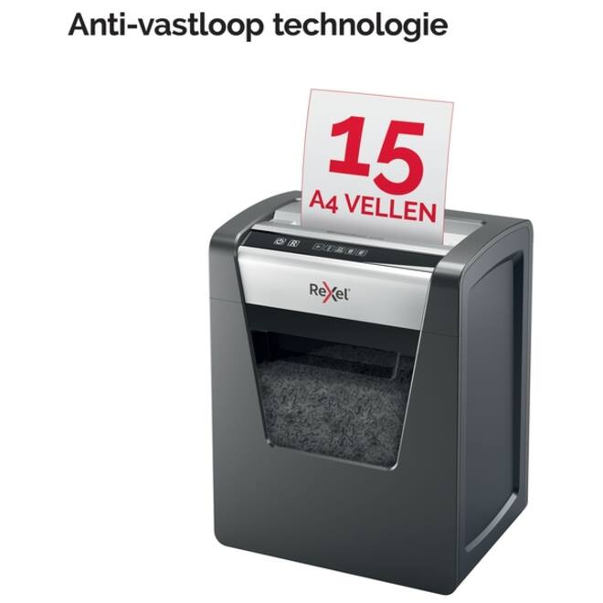 Papiervernietiger Rexel Momentum X415 snippers 4x40mm
