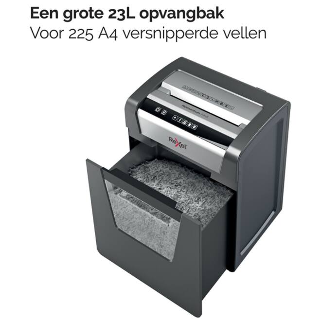 Papiervernietiger Rexel Momentum X415 snippers 4x40mm