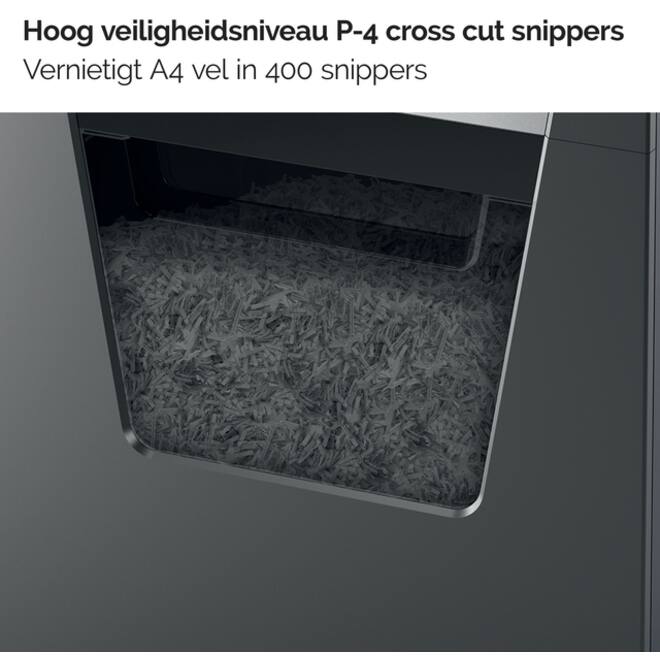 Papiervernietiger Rexel Momentum X415 snippers 4x40mm