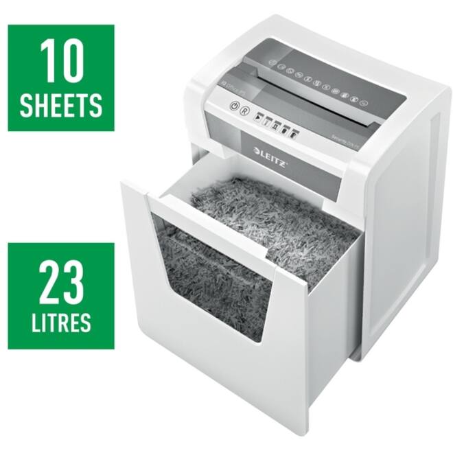 Papiervernietiger Leitz IQ Office P5 snippers 2x15mm