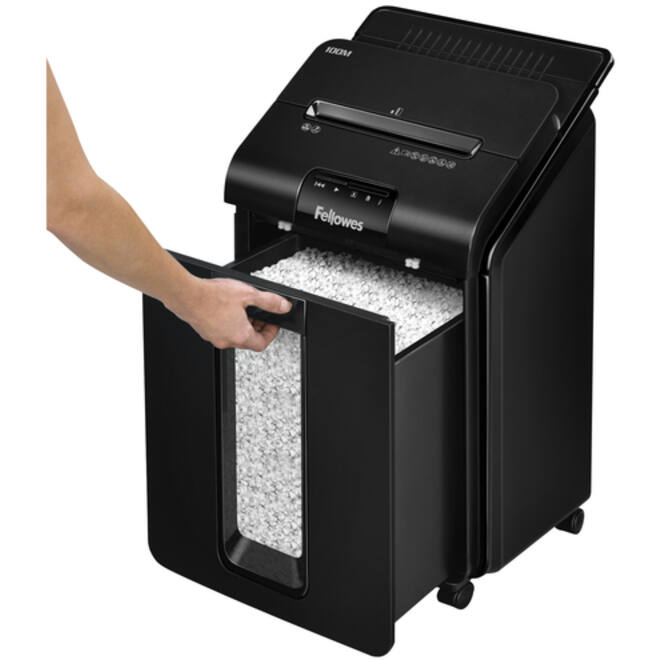Papiervernietiger Fellowes Automax 100M snippers 4x10mm