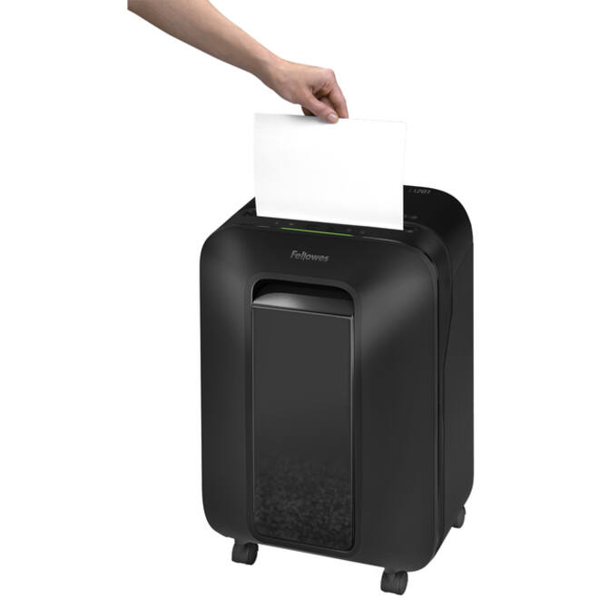 Papiervernietiger Fellowes Powershred LX201 snippers 2x12mm zwart