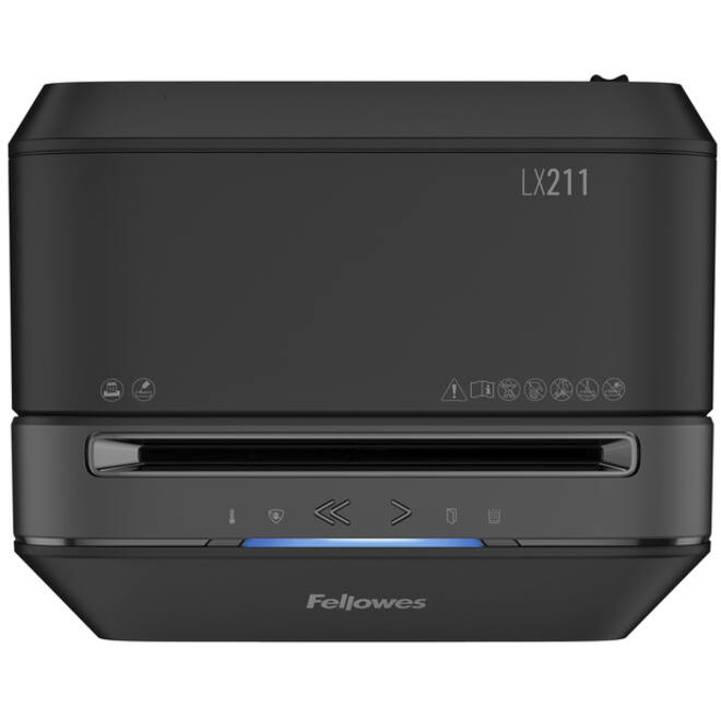 Papiervernietiger Fellowes Powershred LX211 snippers 2x12mm zwart