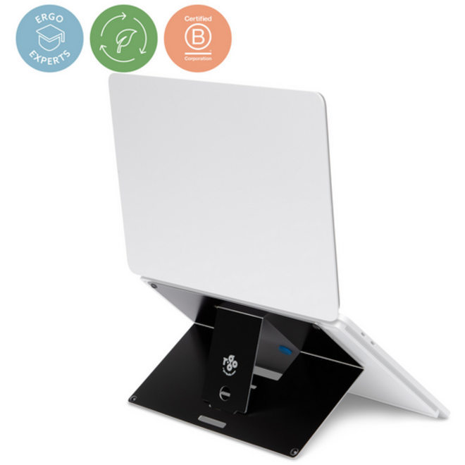 Laptopstandaard R-Go Riser Attachable
