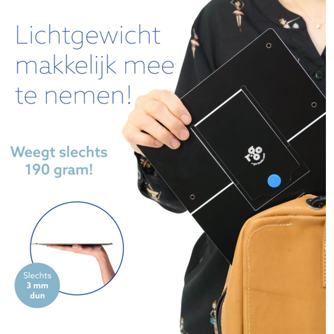Laptopstandaard R-Go Riser Flexible
